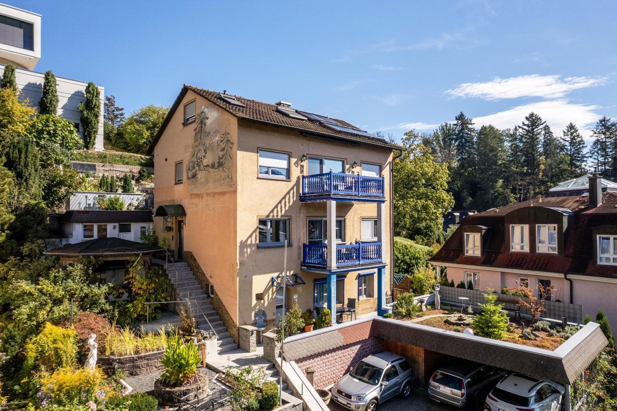 Ferienwohnung Haus Monterosa Baden-Baden Exterior foto